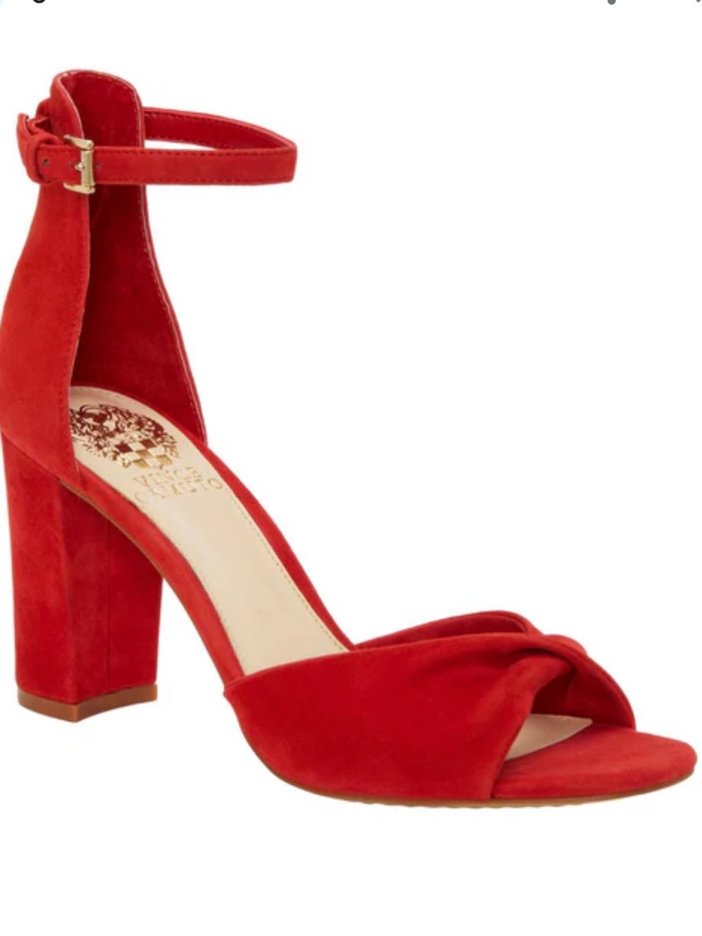 Vince Camuto - Wesher Suede Heeled Sandals